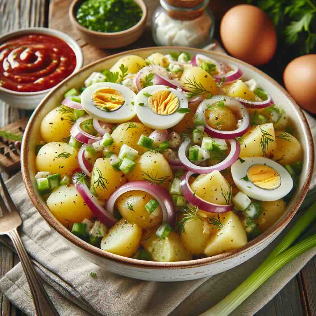 Potato Salad with French Dressing