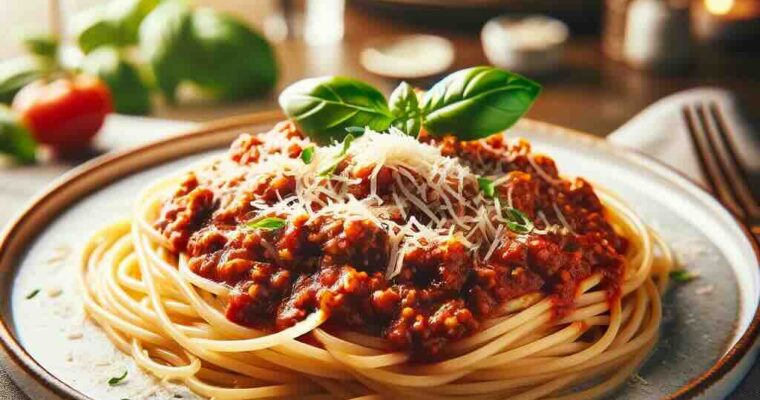 Spaghetti Bolognese Pasta